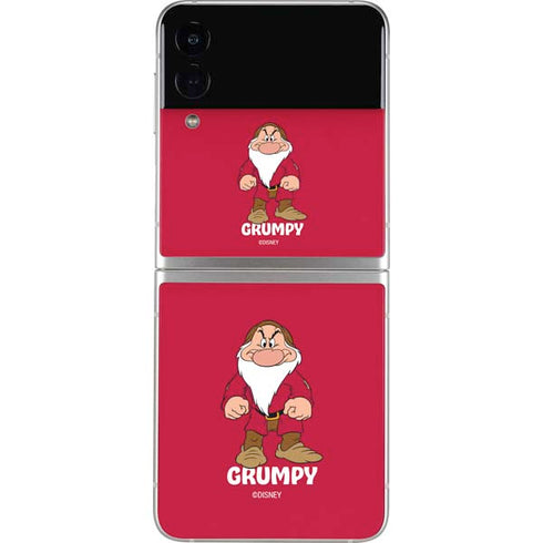 Disney Snow White Grumpy Dwarf Galaxy Z Flip4 5G Skin